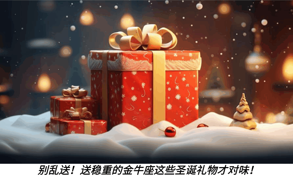 别乱送！送稳重的金牛座这些圣诞礼物才对味！