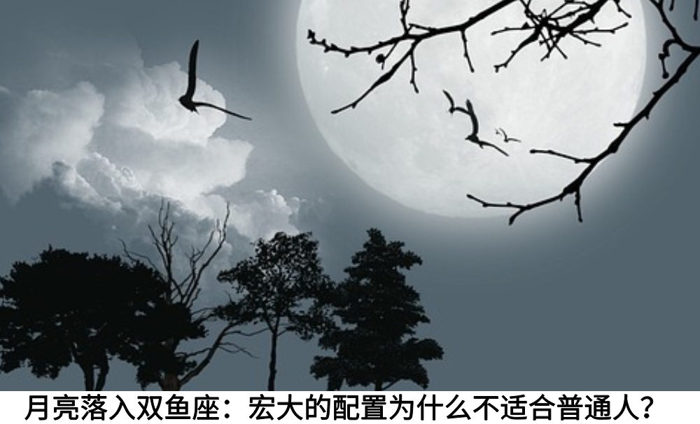 月亮落入双鱼座:宏大的配置为什么不适合普通人?
