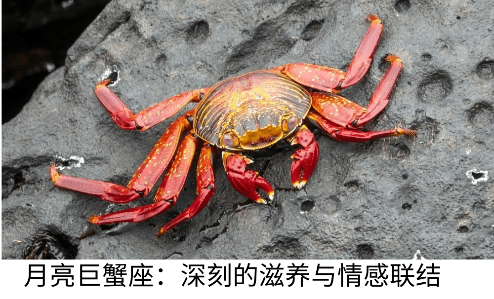 月亮巨蟹座：深刻的滋养与情感联结