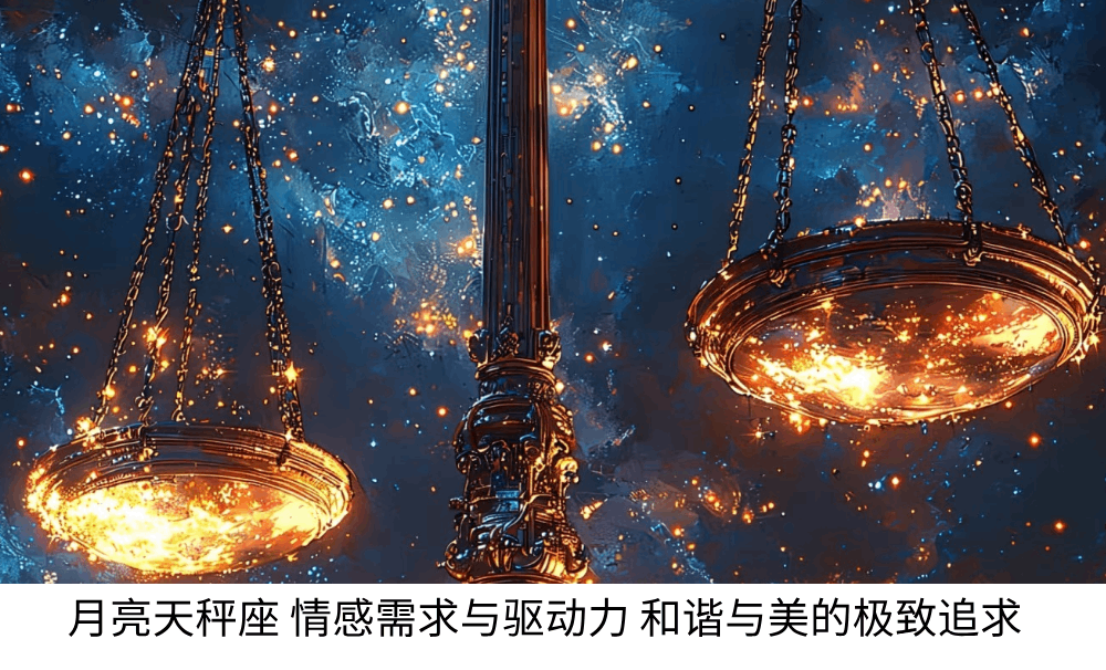 月亮天秤座 情感需求与驱动力 和谐与美的极致追求