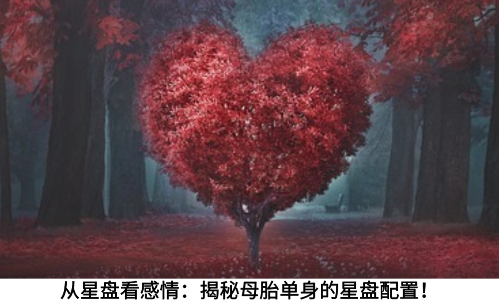 从星盘看感情：揭秘母胎单身的星盘配置！
