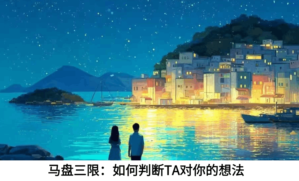 马盘三限：如何判断TA对你的想法