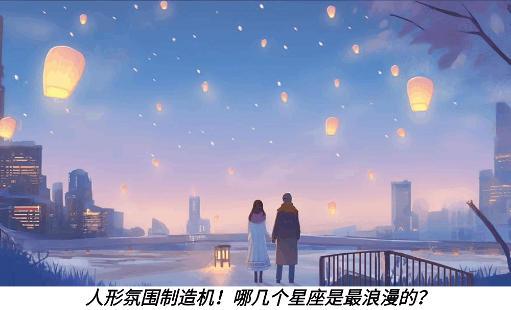 人形氛围制造机！哪几个星座是最浪漫的？