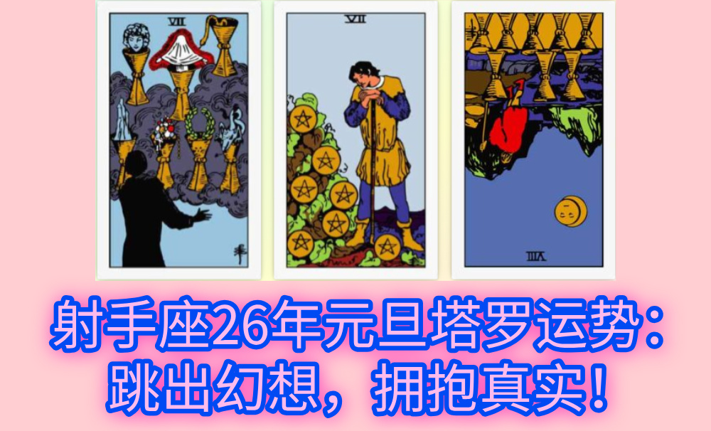 射手座26年元旦塔罗运势：跳出幻想，拥抱真实！