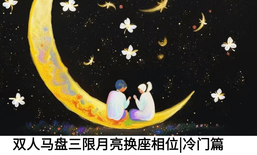 双人马盘三限月亮换座相位|冷门篇