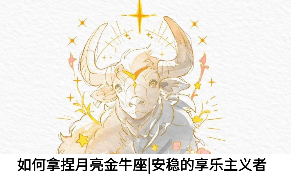 如何拿捏月亮金牛座|安稳的享乐主义者