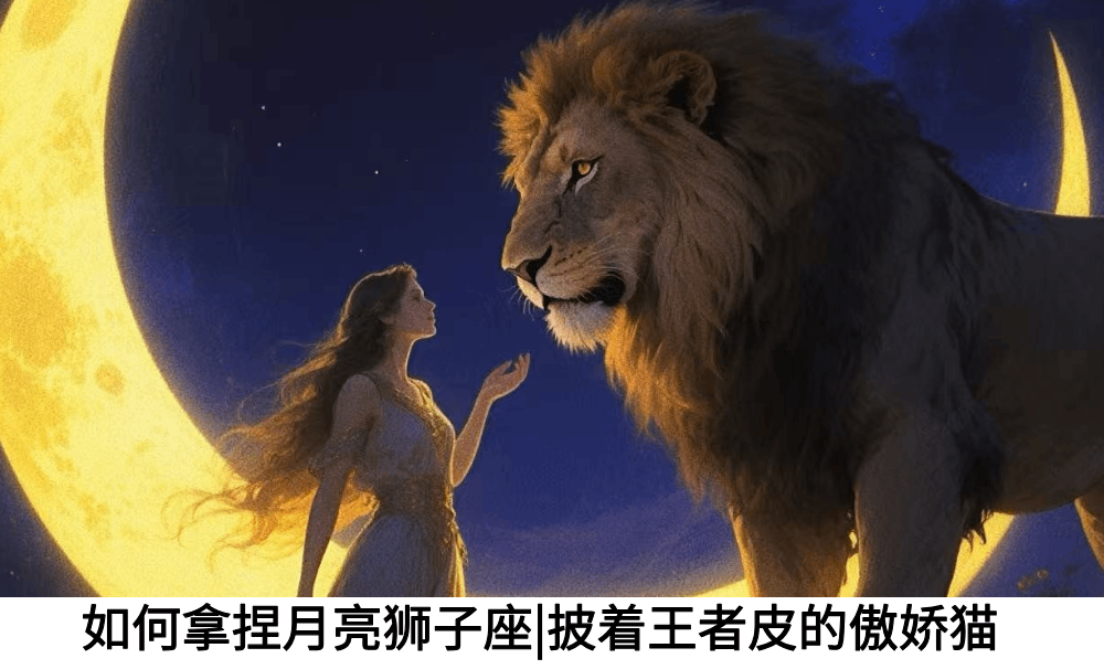 如何拿捏月亮狮子座|披着王者皮的傲娇猫
