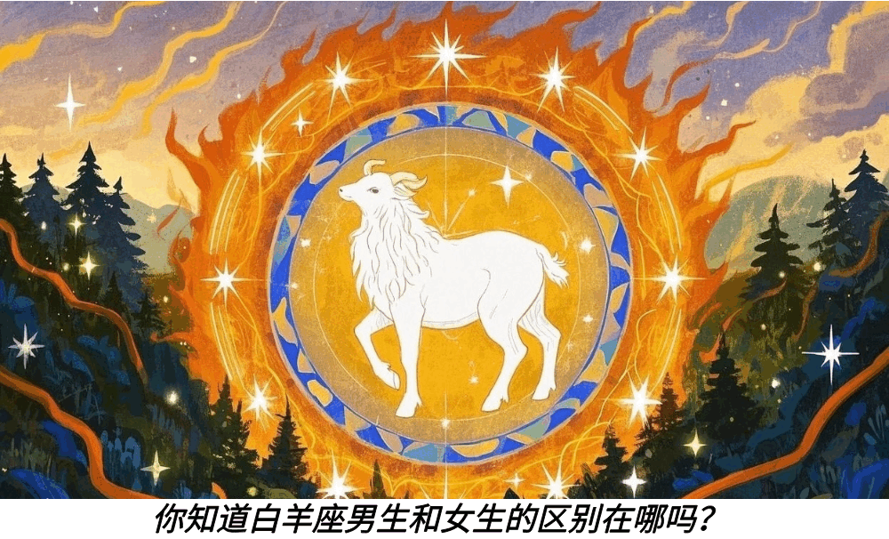 你知道白羊座男生和女生的区别在哪吗？