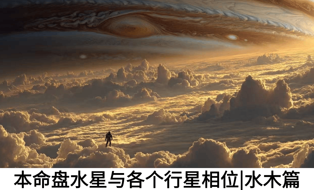 本命盘水星与各个行星相位|水木篇