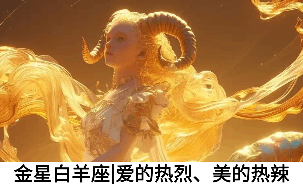 金星白羊座|爱的热烈、美的热辣
