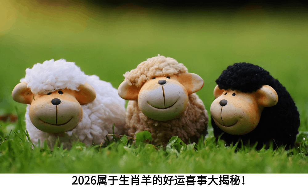 2026属于生肖羊的好运喜事大揭秘！