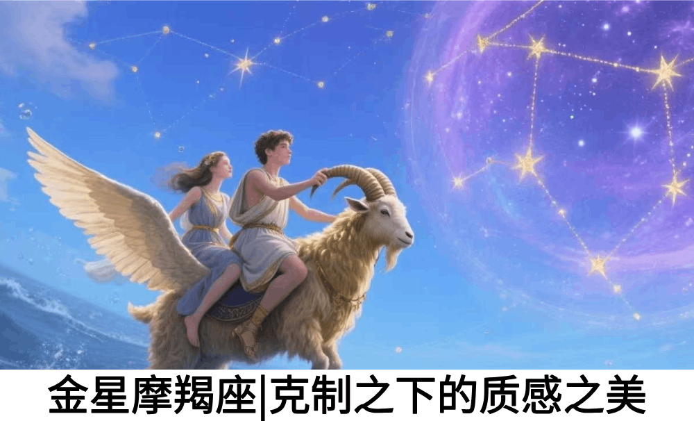 金星摩羯座|克制之下的质感之美