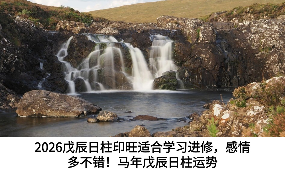 2026戊辰日柱印旺适合学习进修，感情多不错！马年戊辰日柱运势