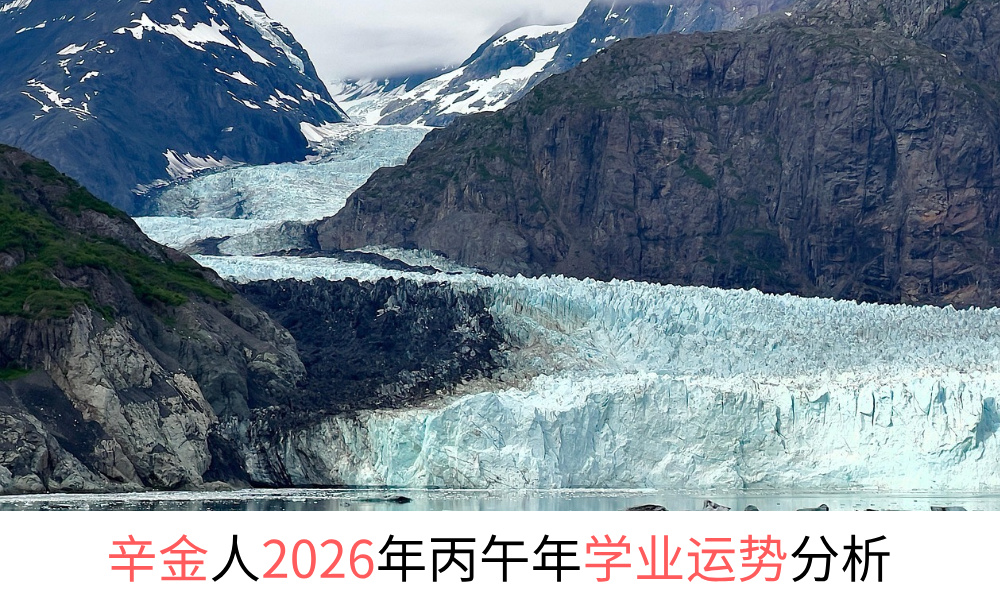 辛金人2026年丙午年学业运势分析