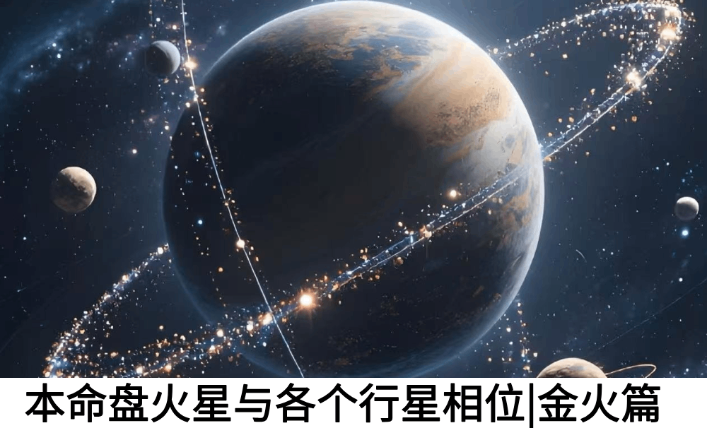 本命盘火星与各个行星相位|金火篇