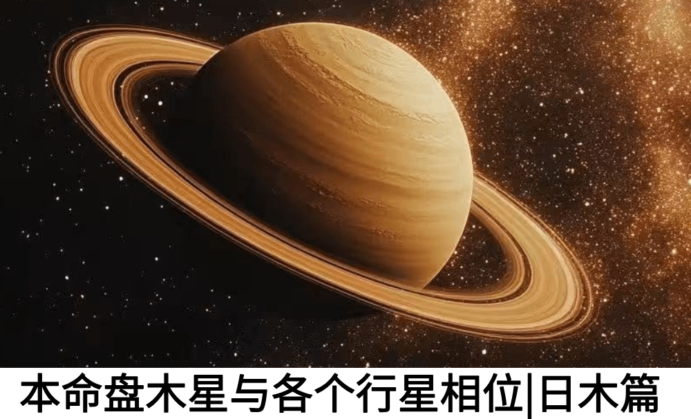 本命盘木星与各个行星相位|日木篇