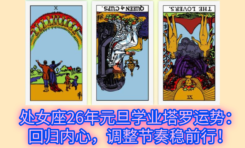 处女座26年元旦学业塔罗运势：回归内心，调整节奏稳前行！