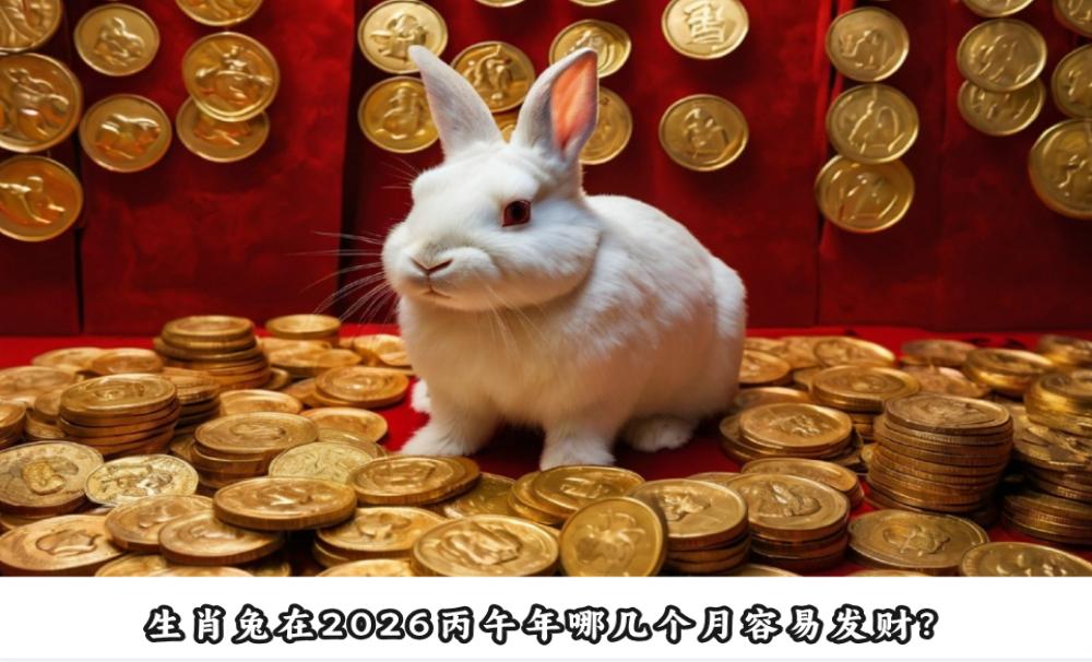 生肖兔在2026丙午年哪几个月容易发财？