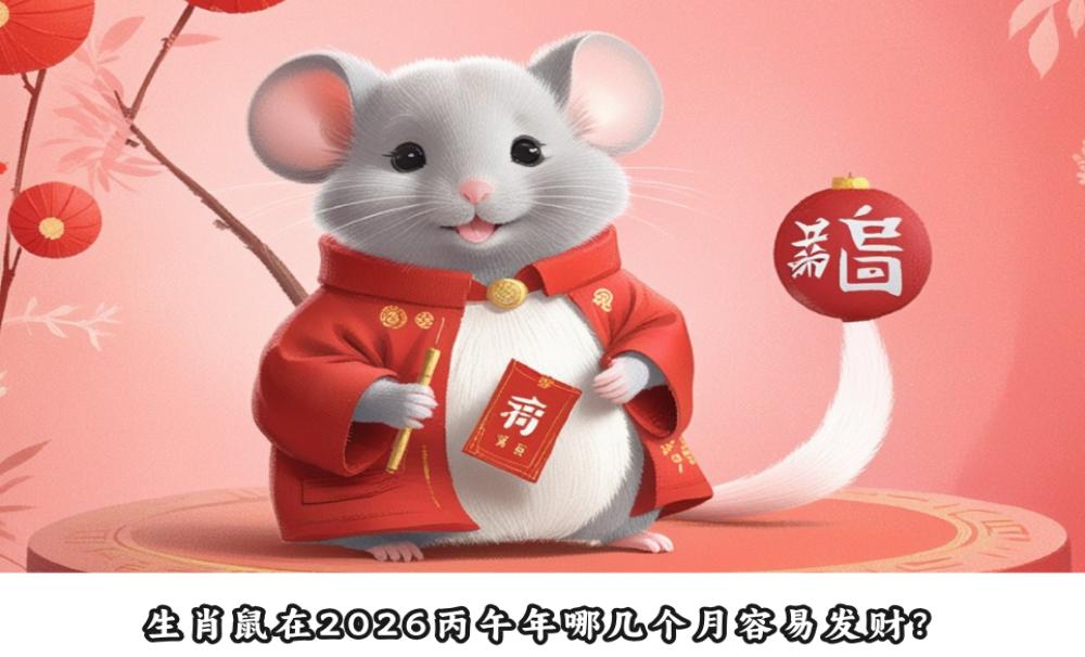 生肖鼠在2026丙午年哪几个月容易发财？