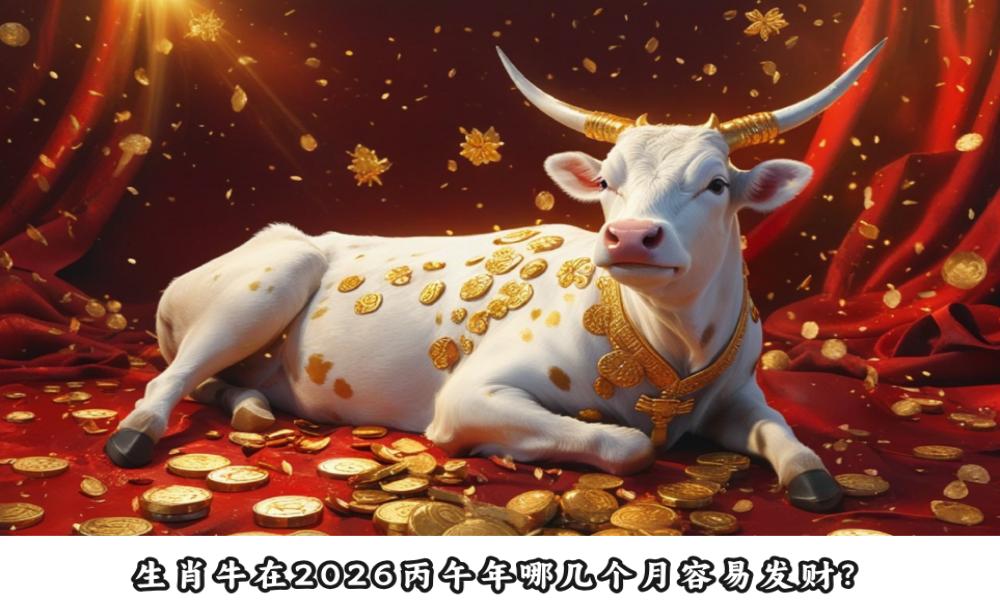 生肖牛在2026丙午年哪几个月容易发财？