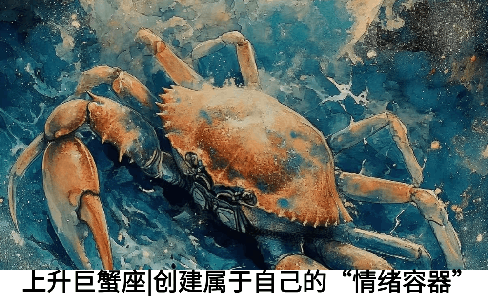 上升巨蟹座|创建属于自己的&ldquo;情绪容器&rdquo;