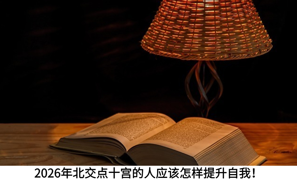 2026年北交点十宫的人应该怎样提升自我！
