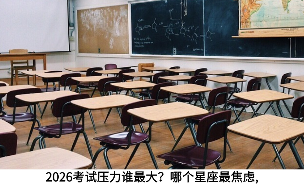 2026考试压力谁最大？哪个星座最焦虑,