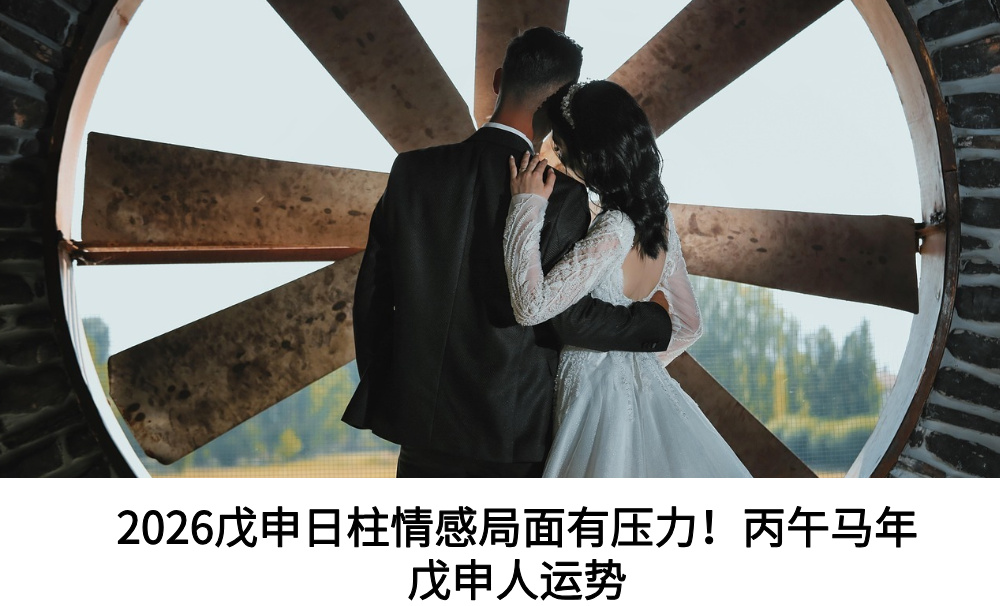 2026戊申日柱情感局面有压力！丙午马年戊申人运势