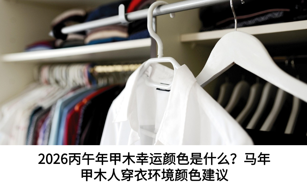 2026丙午年甲木幸运颜色是什么？马年甲木人穿衣颜色建议