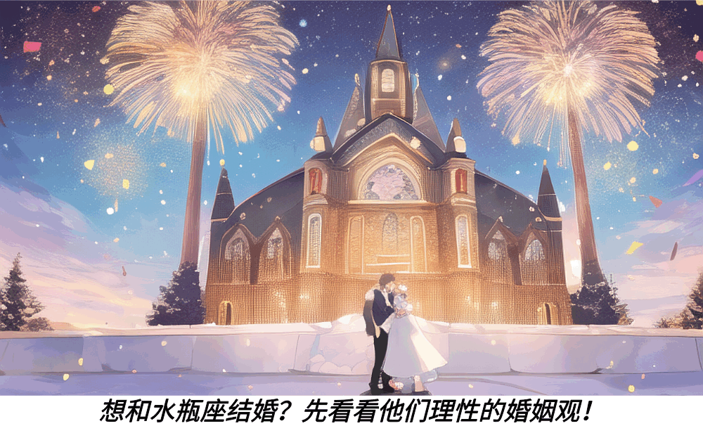想和水瓶座结婚？先看看他们理性的婚姻观！
