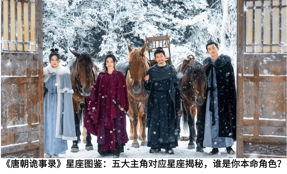 《唐朝诡事录》星座图鉴:五大主角对应星座揭秘,谁是你本命角色?