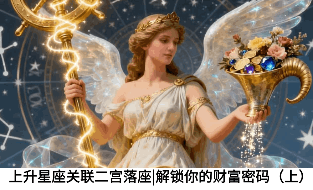 上升星座关联二宫落座|解锁你的财富密码（上）