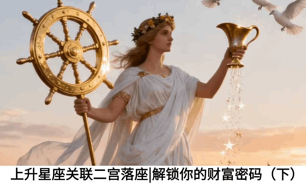 上升星座关联二宫落座|解锁你的财富密码(下)