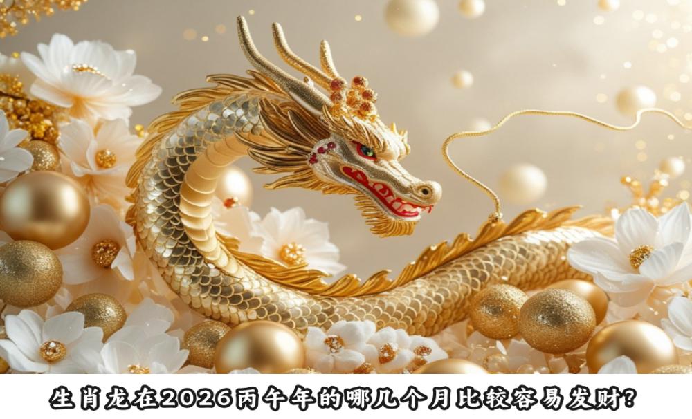 生肖龙在2026丙午年的哪几个月比较容易发财?