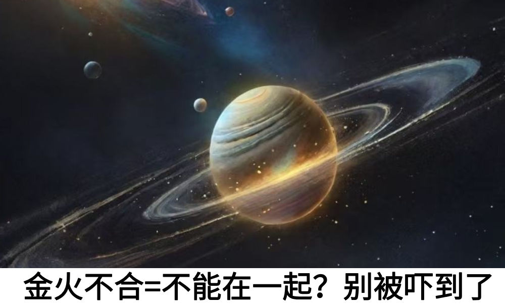 金火不合=不能在一起？别被吓到了