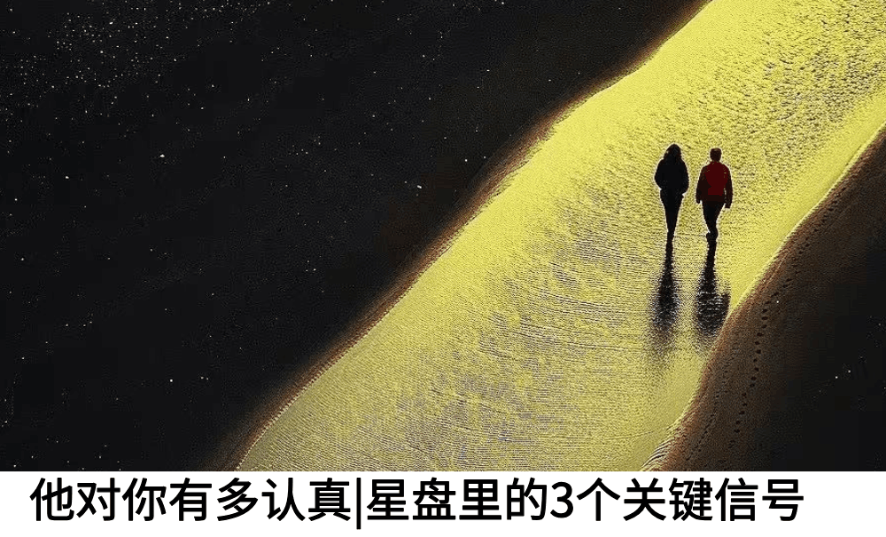 他对你有多认真|星盘里的3个关键信号
