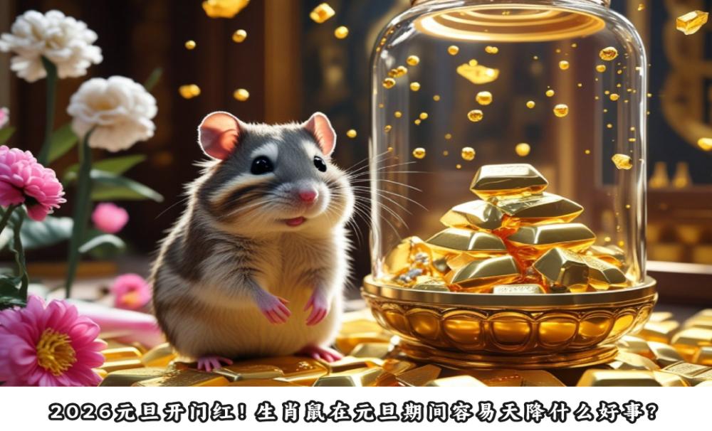 2026元旦开门红！生肖鼠在元旦期间容易天降什么好事？