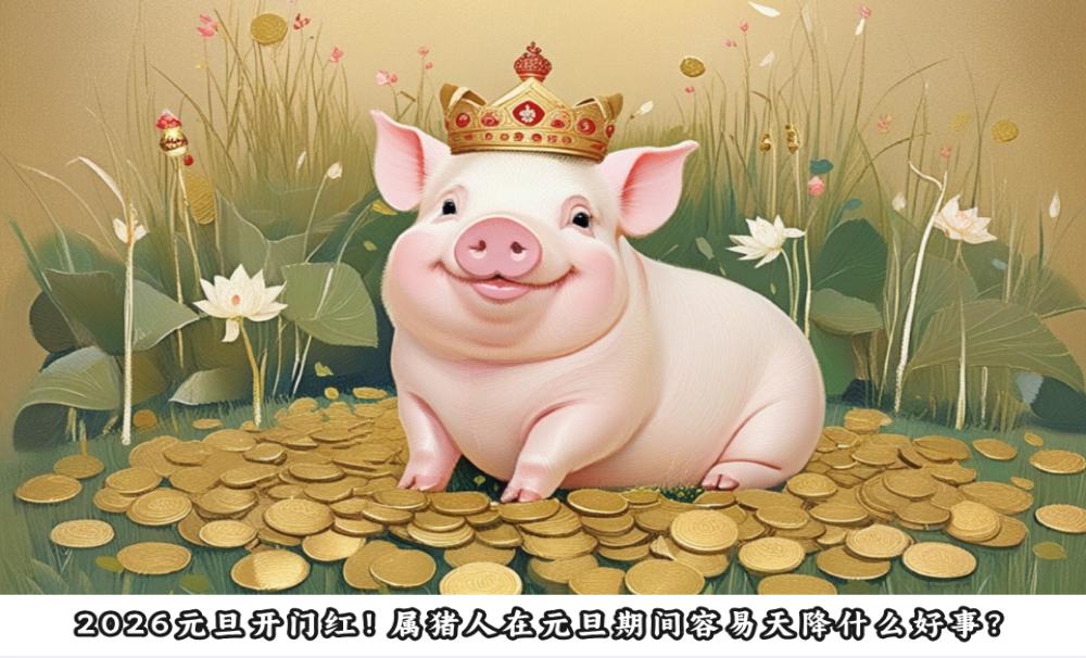 2026元旦开门红！属猪人在元旦期间容易天降什么好事？