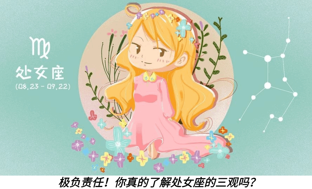 极负责任！你真的了解处女座的三观吗？