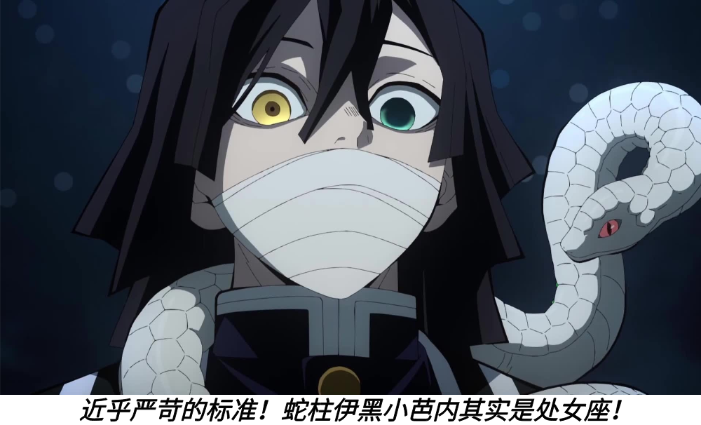 近乎严苛的标准！蛇柱伊黑小芭内其实是处女座！