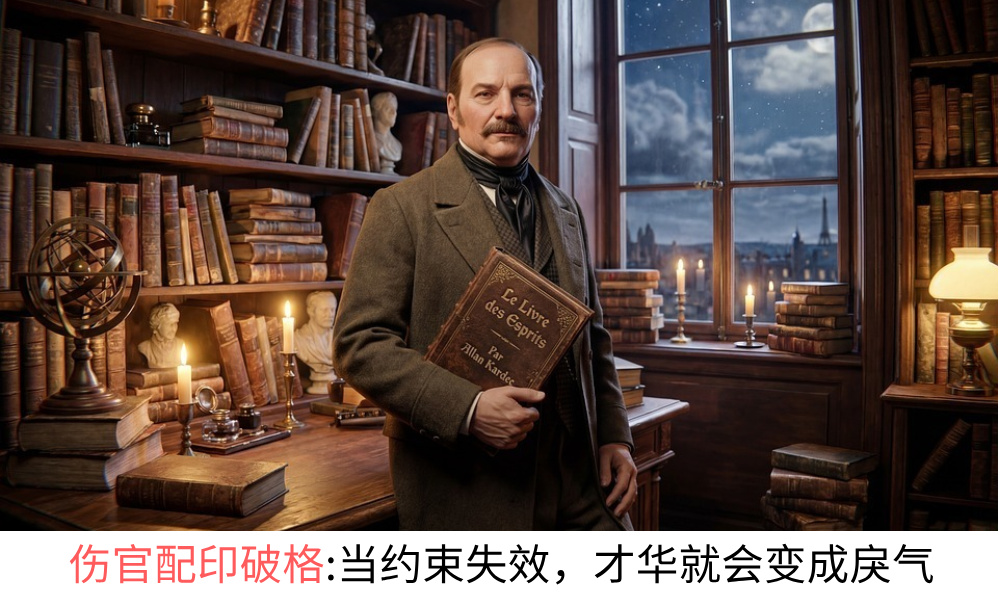 伤官配印破格:当约束失效，才华就会变成戾气