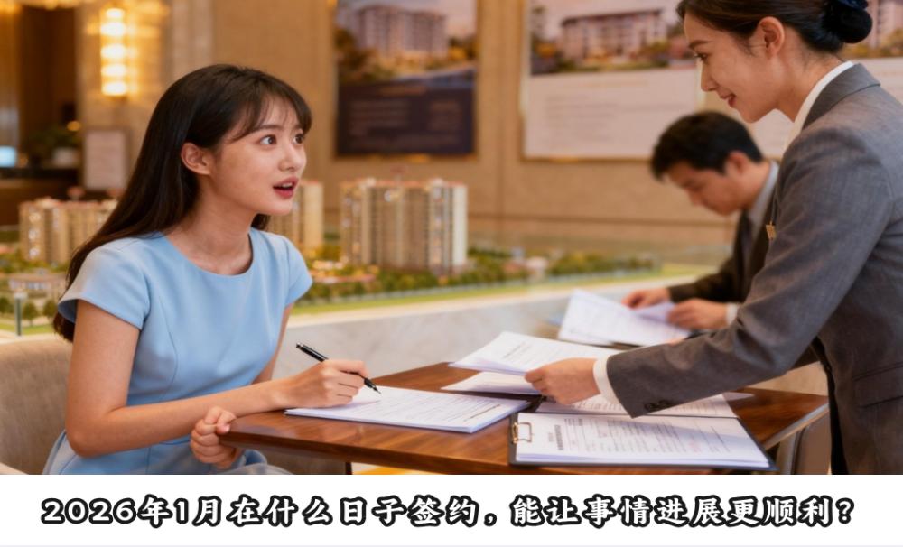 2026年1月在什么日子签约，能让事情进展更顺利？