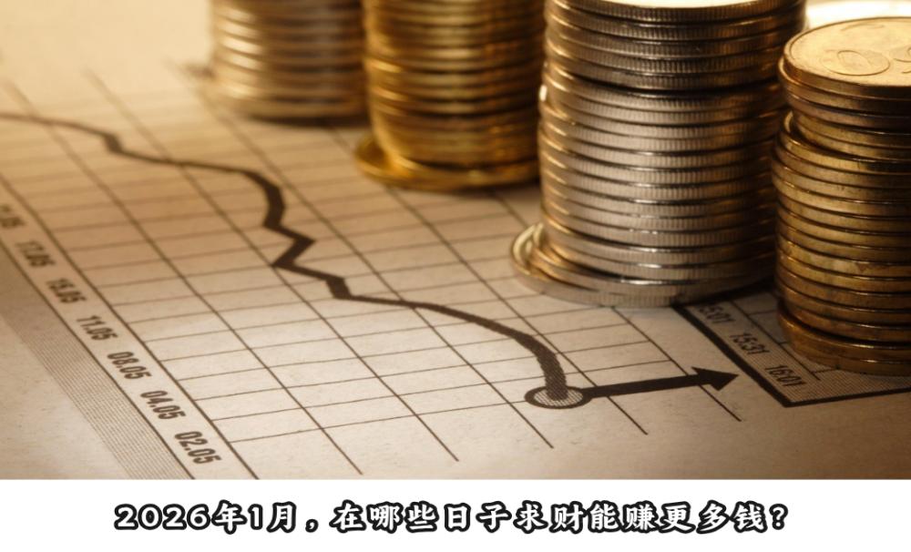 2026年1月，在哪些日子求财能赚更多钱？