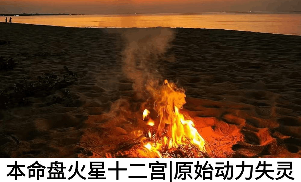 本命盘火星十二宫|原始动力失灵