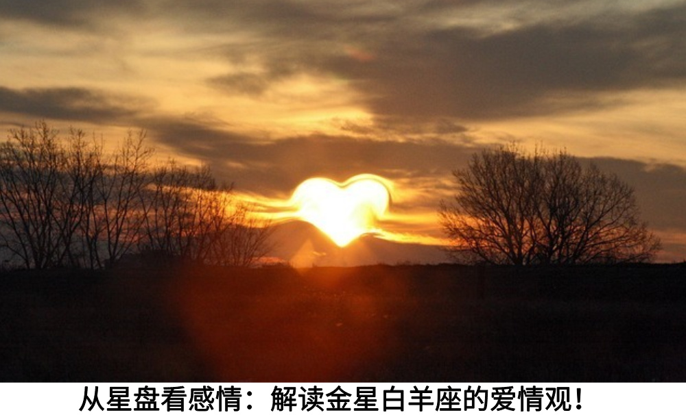 从星盘看感情:解读金星白羊座的爱情观!