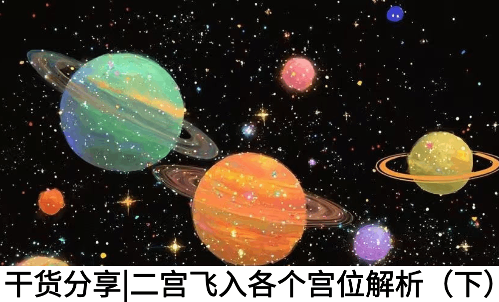 干货分享|二宫飞入各个宫位解析（下）
