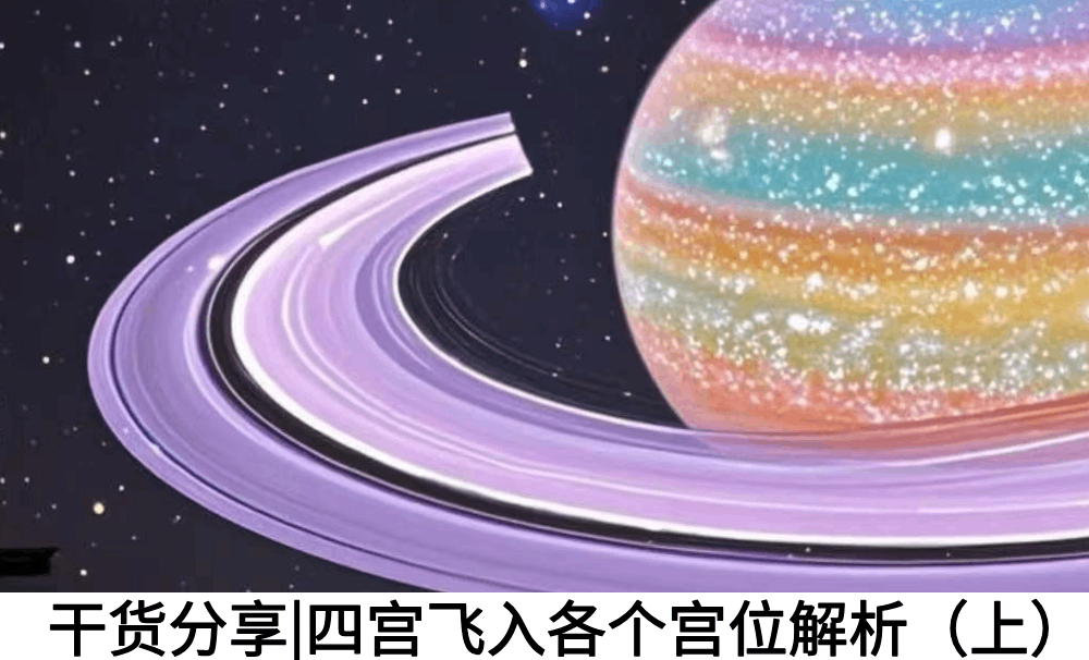 干货分享|四宫飞入各个宫位解析（上）