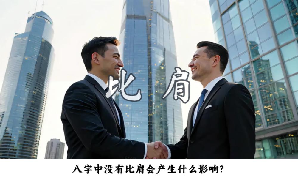 八字中没有比肩会产生什么影响？