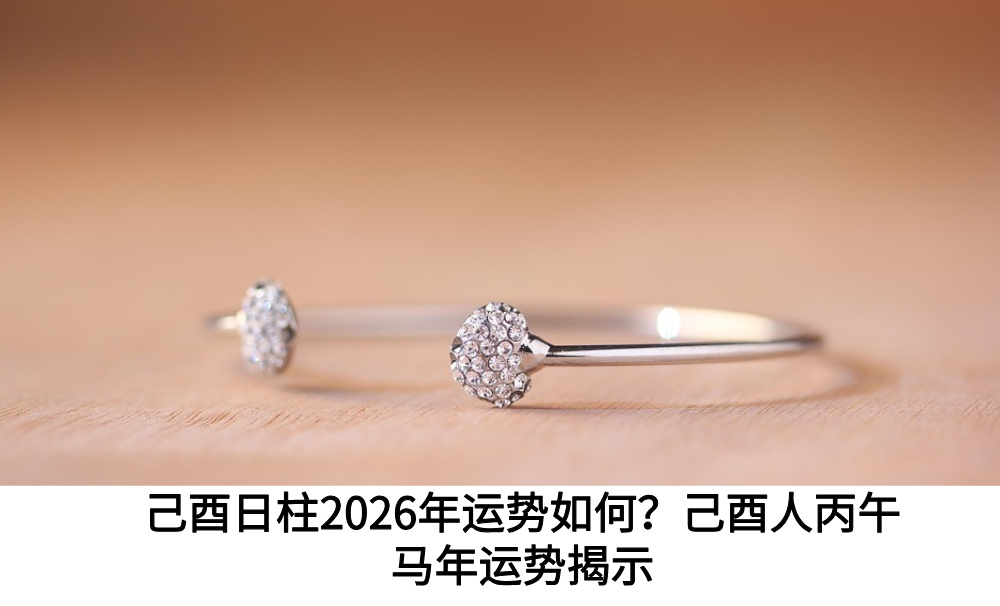 己酉日柱2026年运势如何？己酉人丙午马年运势揭示