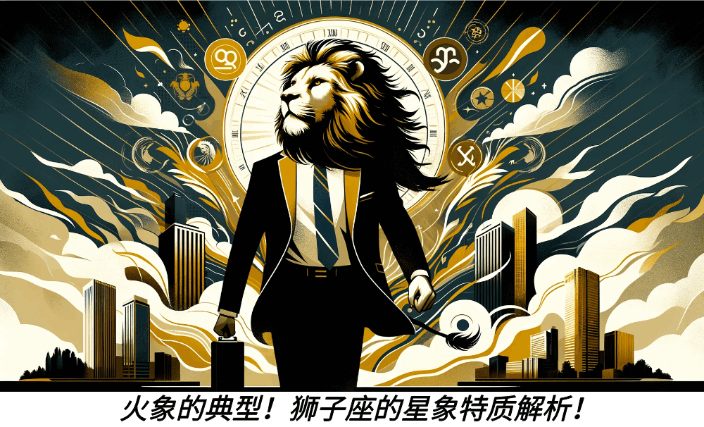 火象的典型!狮子座的星象特质解析!